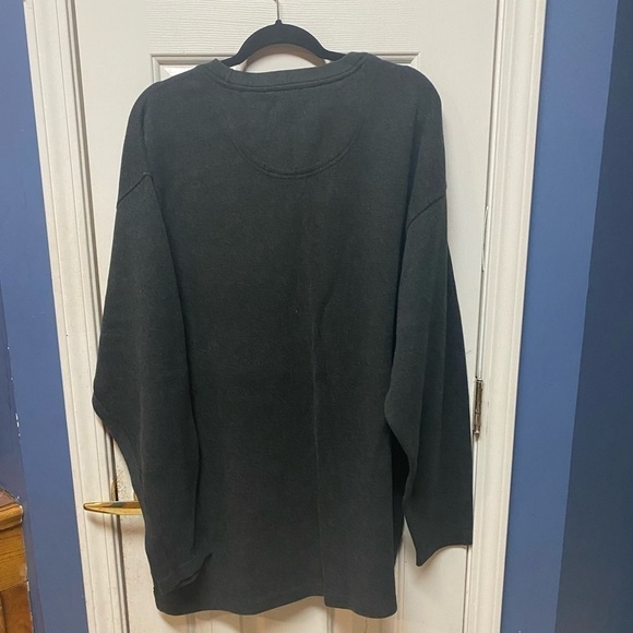 Van Heusen Sweater Mens Long Sleeve Regular Fit XXL Dark Gray Pullover. - Picture 4 of 9